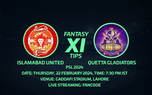 ISL Vs QUE Dream 11 Prediction T20I Fantasy Cricket Tips Playing XI