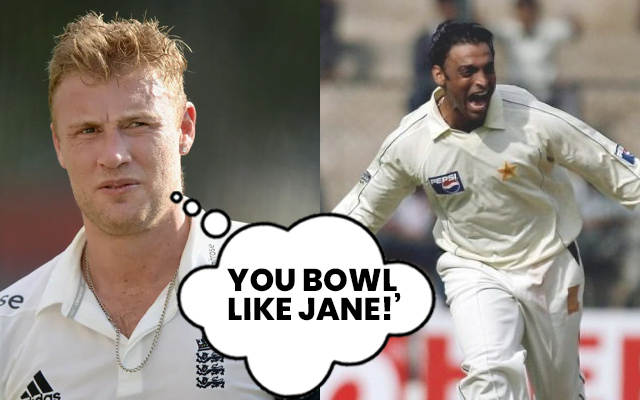 Andrew Flintoff Shoaib Akhtar