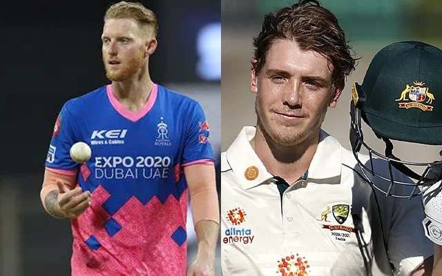 Ben Stokes and Cameron Green
