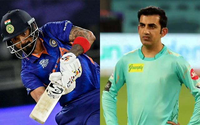 Gautam Gambhir and KL Rahul