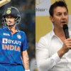 Ishan Kishan and Brett Lee (Source - Twitter)