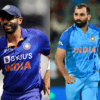 Jasprit Bumrah and Mohammad Shami