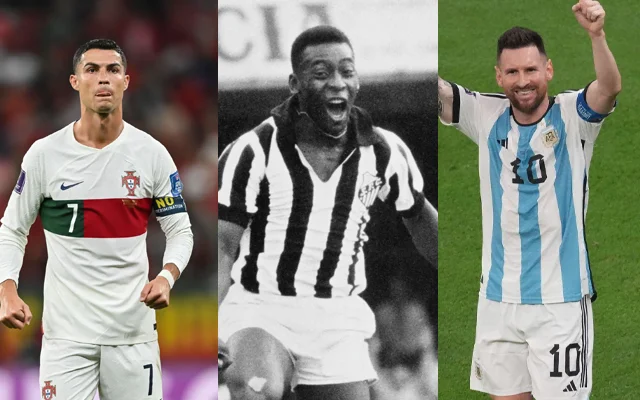 Lionel Messi and Cristiano Ronaldo
