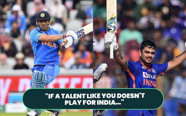 MS Dhoni, Ishan Kishan