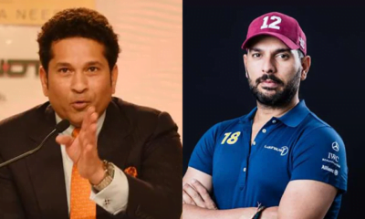 Sachin Tendulkar (left) and Yuvraj Singh (righ)