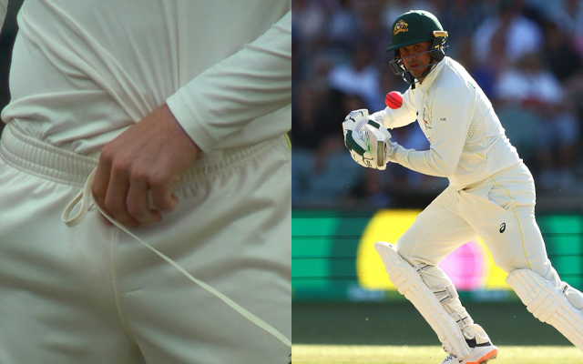 Sandpaper Scandal (left) and Usman Khawaja (right)