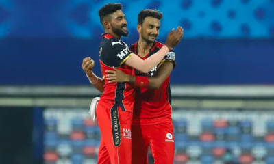 Mohammed Siraj and Harshal Patel