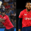 Alex Hales (left) and Chris Jordan (right)