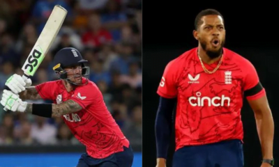 Alex Hales (left) and Chris Jordan (right)