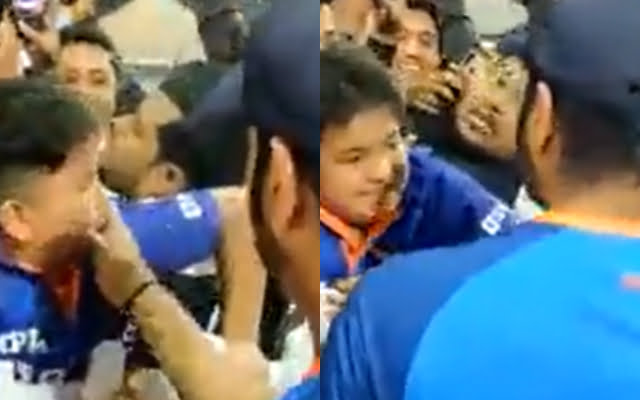'Log kitna pyar karte hain' - Rohit Sharma win hearts after consoling his crying young fan