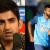 Gautam Gambhir and Hardik Pandya