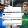 Jasprit Bumrah (left) and Shaheen Afridi (right)