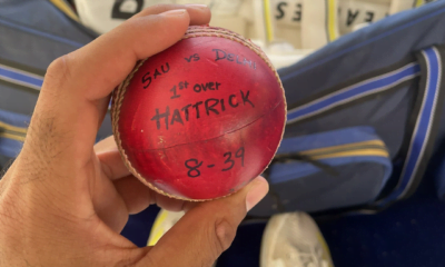 Jaydev Unadkat's Ranji Trophy ball