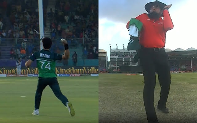 Mohammad Wasim Jr, Aleem Dar