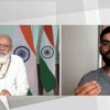 Narender Modi (left) and Virat Kohli (right)