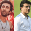 Ranbir Kapoor and Sourav Ganguly (Source - Twitter)