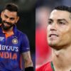 Virat Kohli and Cristiano Ronaldo