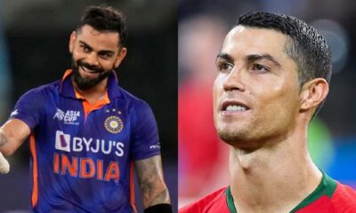 Virat Kohli and Cristiano Ronaldo