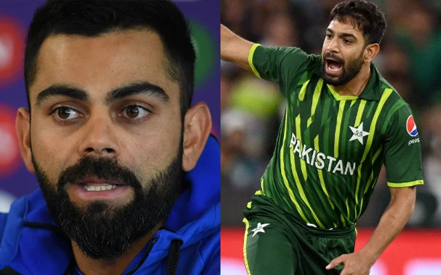 Virat Kohli and Harris Rauf