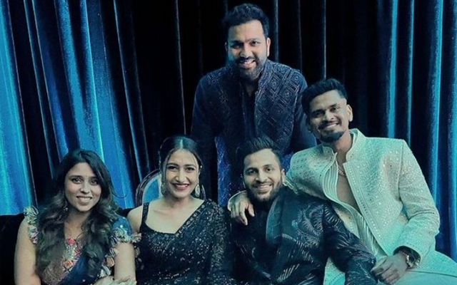 A picture from Shardul Thakur's Sangeet ceremony