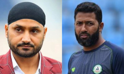 Harbhajan Singh and Wasim Jaffer