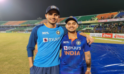 Shubhman Gill with Ishan Kishan