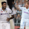 Ravichandran Ashwin and Ben Stokes