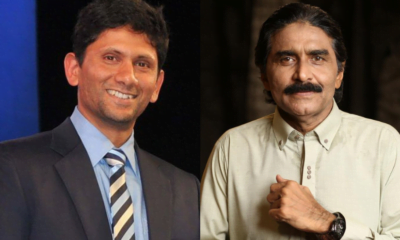 Venkatesh Prasad and Javed Miandad