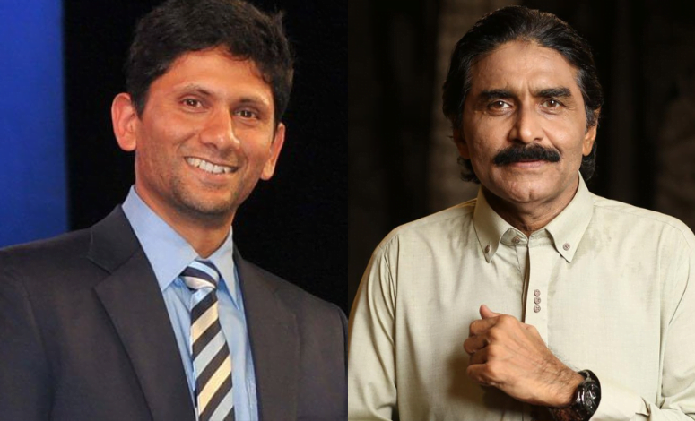Venkatesh Prasad and Javed Miandad