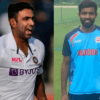 Ravichandran Ashwin and Mahesh Pithiya