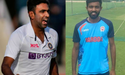 Ravichandran Ashwin and Mahesh Pithiya