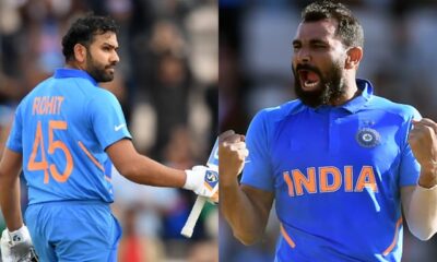 Rohit Sharma and Mohammed Shami