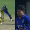 Alex Carey (left) and Kuldeep Yadav (right)