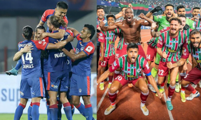 Bengaluru FC (left) and ATK Mohun Bagan (right)