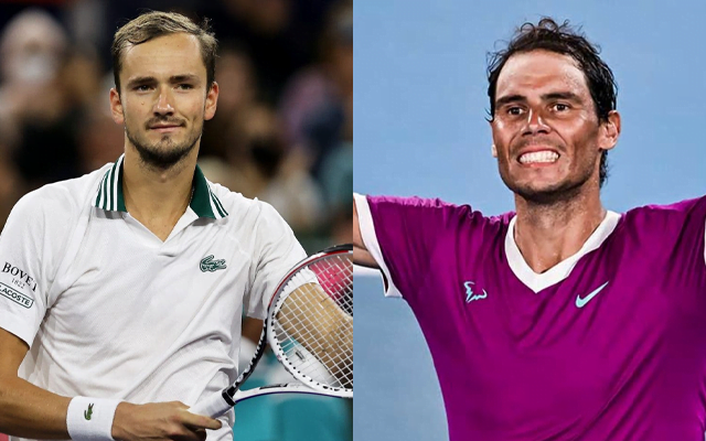 Danil Medvedev and Rafal Nadal