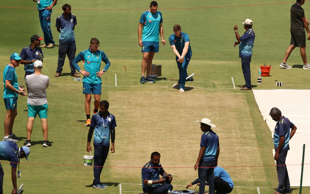 Scenes of Ahmedabad pitch