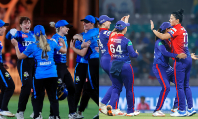 Women's Big Bash League (left) and Women's T20 League (right)