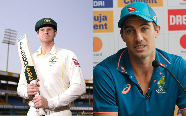 Steve Smith and Pat Cummins