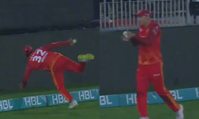 Hasan Ali takes exceptional catch in PSL