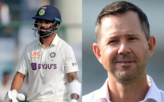 KL Rahul and Ricky Ponting