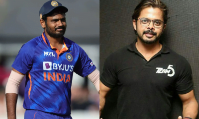 Sreesanth and Sanju Samson