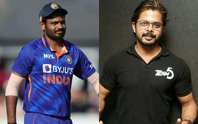 Sreesanth and Sanju Samson