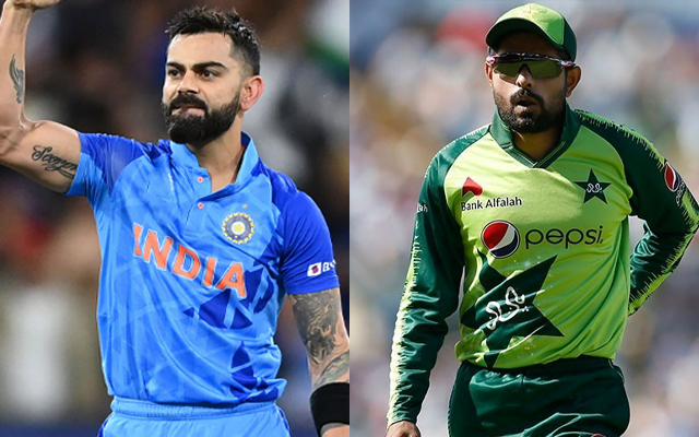 Virat Kohli and Babar Azam