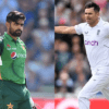 James Anderson and Babar Azam