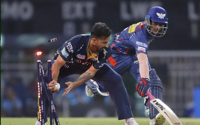 Ayush Badoni run out