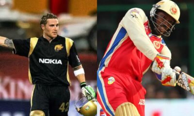 Brendon McCullum, Chris Gayle in IPL