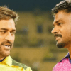 MS Dhoni and Sanju Samson