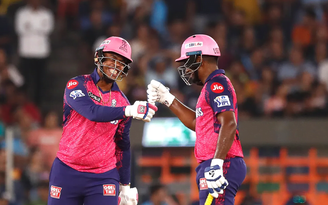 Shimron Hetmyer and Sanju Samson