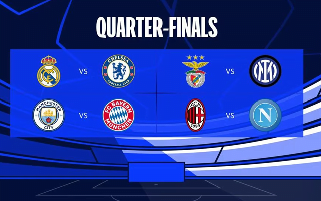 All you need to know about UEFA Champions League 2022-23 Quarterfinals ...