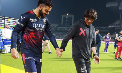 Virat Kohli and Shahrukh Khan